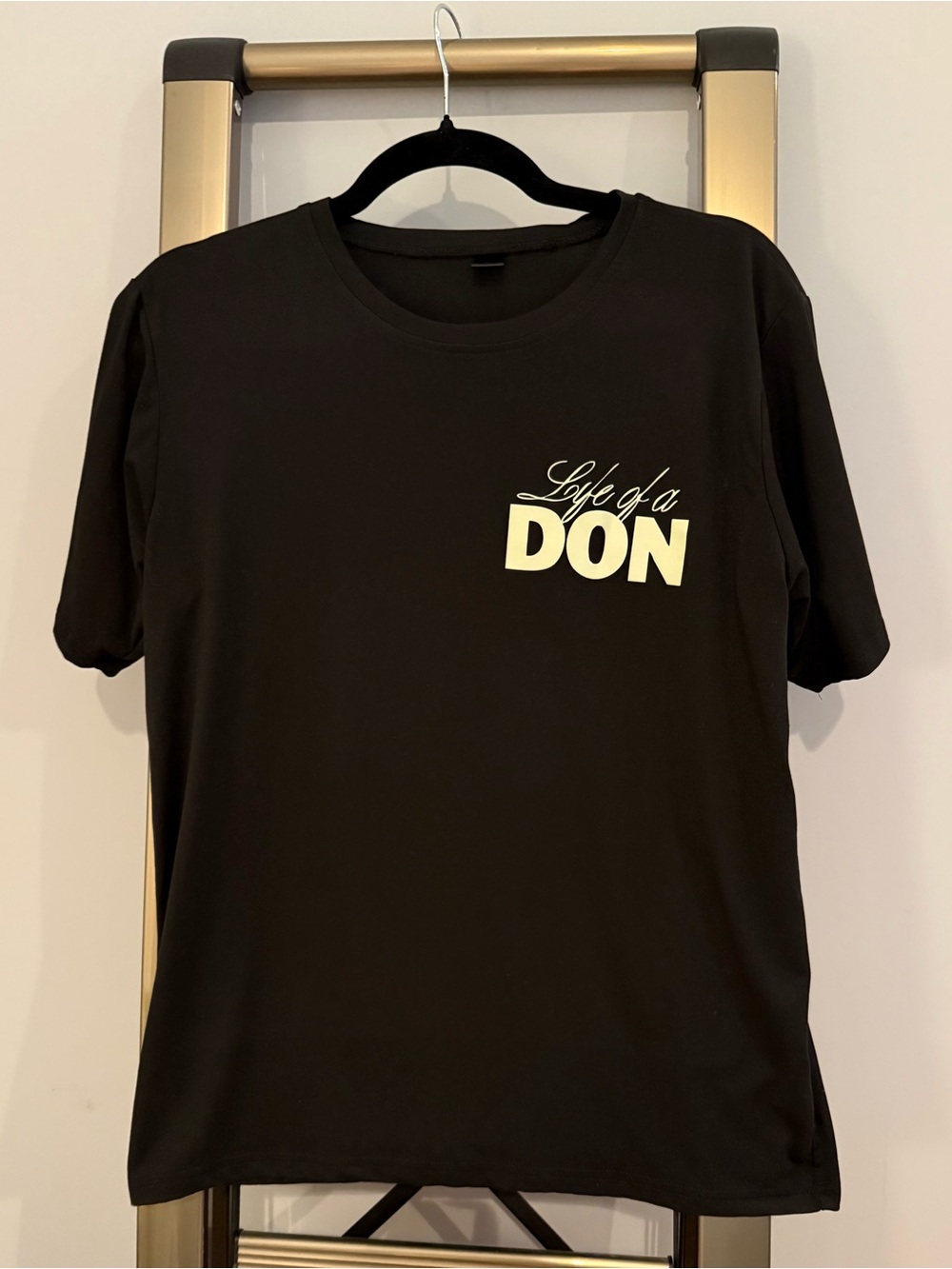 Life of a DON Black Graphic Tee, Don Toliver sz M